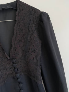 Black Lace Shirt