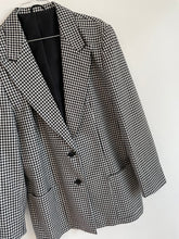 Load image into Gallery viewer, Checkered Blazer Jacket