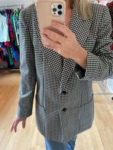 Load image into Gallery viewer, Checkered Blazer Jacket