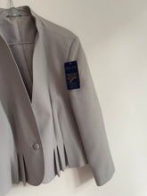 Load image into Gallery viewer, Grey Pleat Jacket