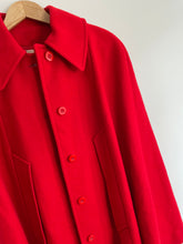 Load image into Gallery viewer, Red Wool Cape