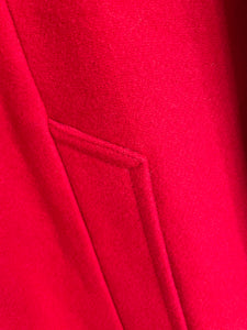 Red Wool Cape