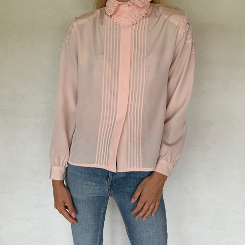 Pastel Embroidery Shirt