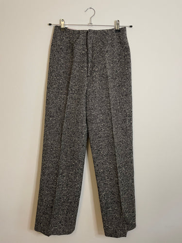 Salt and Pepper Wool Slacks