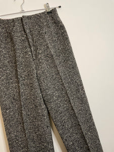 Salt and Pepper Wool Slacks