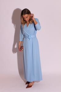 Light Blue Evening Dress