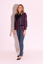 Load image into Gallery viewer, Wool Blazer with Velvet Collar