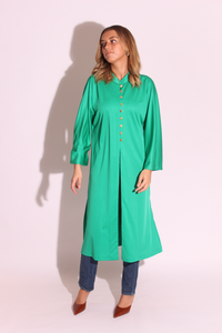 Green Poly Robe