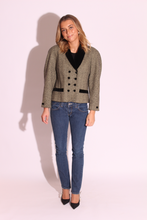 Load image into Gallery viewer, Wool Blazer Velvet collar