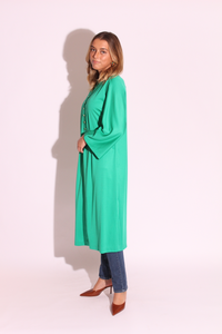 Green Poly Robe