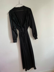 Black Lace Robe