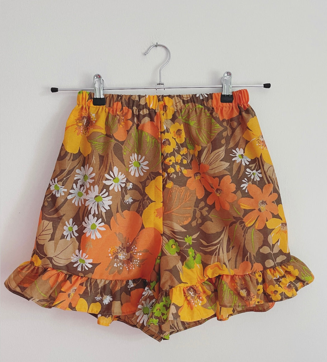 Floral Print Labour of Love Shorts