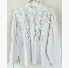 Load image into Gallery viewer, Broderi Anglaise Ruffles Shirt