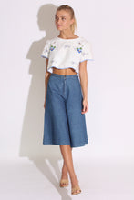 Load image into Gallery viewer, Denim Culottes 70s