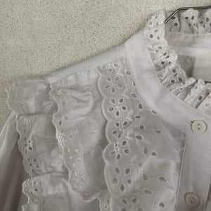 Broderi Anglaise Ruffles Shirt