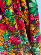 Load image into Gallery viewer, Floral Print Velvet Jacket