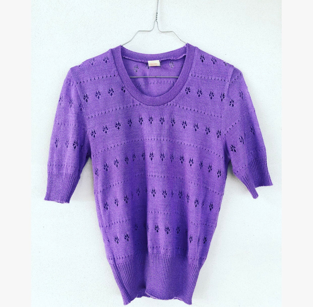 Purple Summer Knit