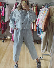 Load image into Gallery viewer, Denim Suit