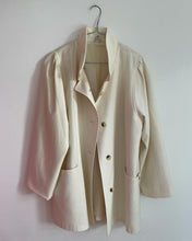 Load image into Gallery viewer, Creme Wool Blend Jacket