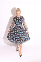 Load image into Gallery viewer, Floral Print Chiffon Dress