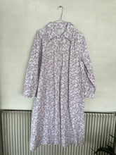 Load image into Gallery viewer, Cotton Lilac Floral Print Shirt Dress