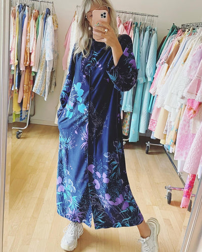 Floral Print Robe