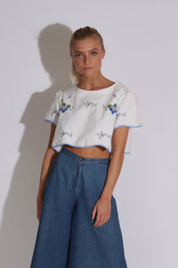 Denim Culottes 70s