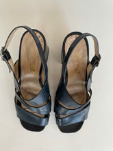 Load image into Gallery viewer, Navy Blue Retro Sandal