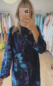 Floral Print Robe