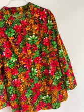 Load image into Gallery viewer, Floral Print Velvet Jacket