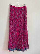 Load image into Gallery viewer, Pink Sequins Embroidery Maxi Skirt