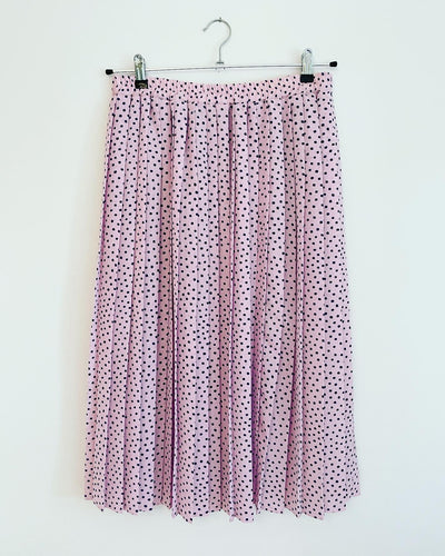 Pleated Midi Skirt